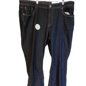 NWT Faded Glory Thick Stitch Bootcut Jeans Size 20W